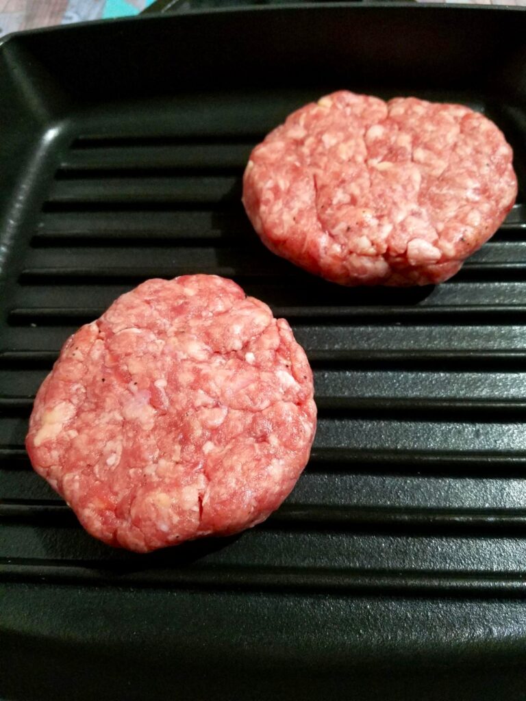 自炊佐世保バーガー調理メモ