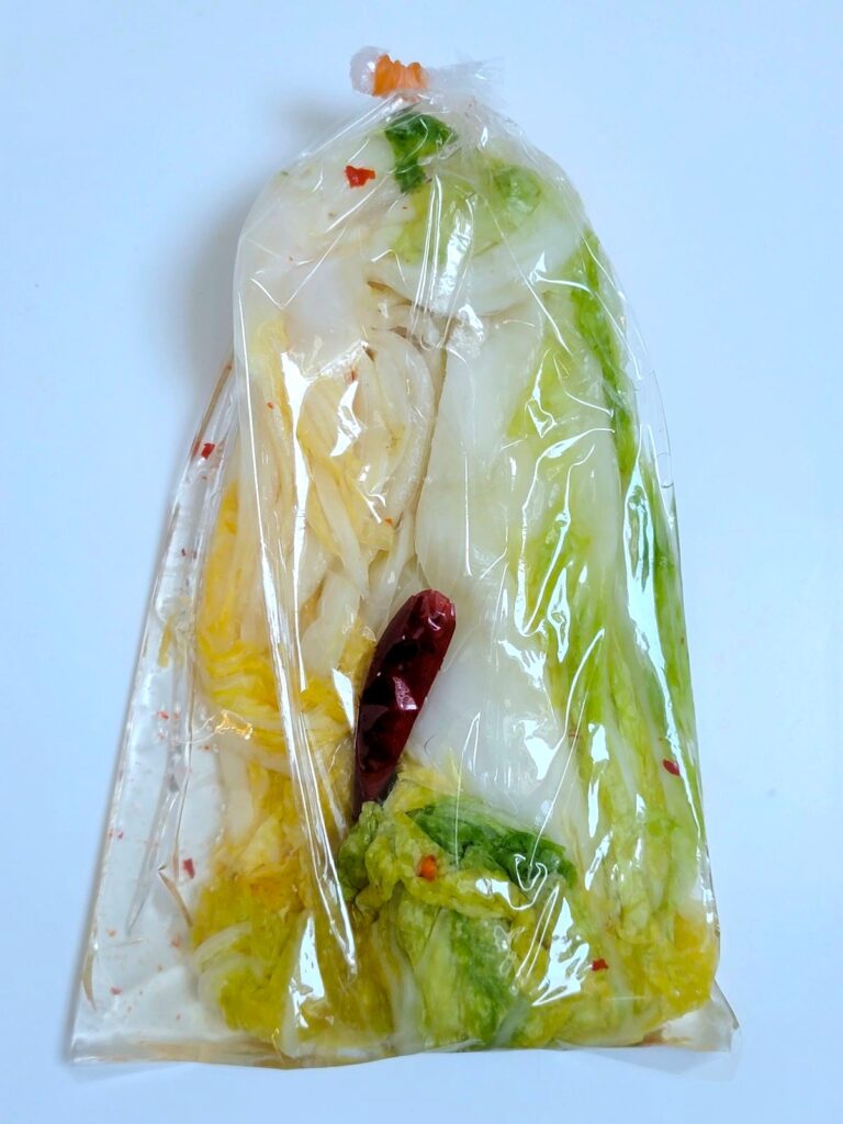 【自炊 吉祥寺清水屋漬物アレンジ炒飯】メイン具材1：塩キムチ