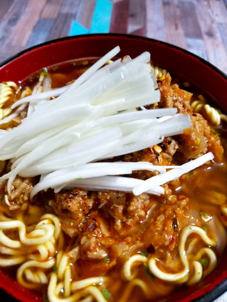 自炊「勝浦タンタンメン」