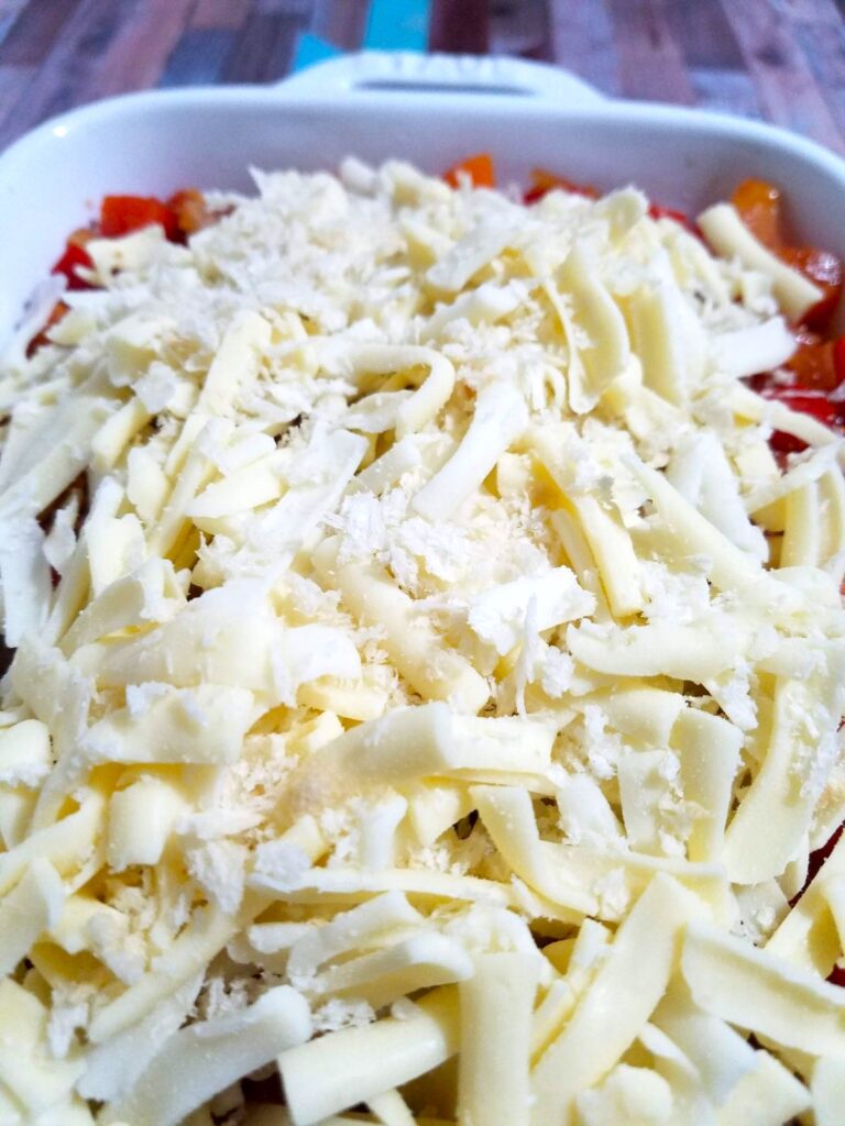 自炊「門司港焼きカレー」チーズON後