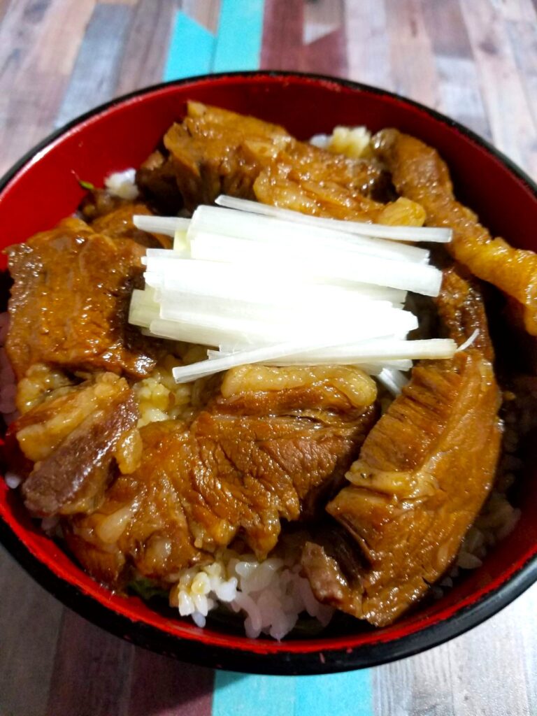 自炊「帯広豚丼」