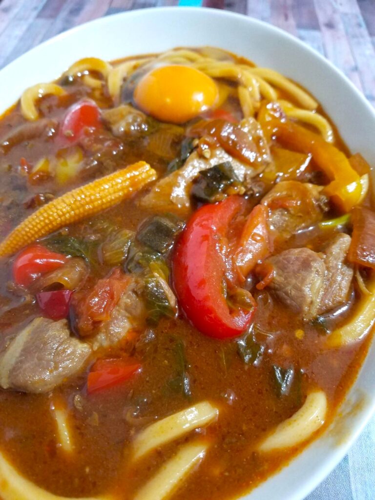 【自炊47都道府県B級グルメ】20食目！茨城県：七福カレーめん