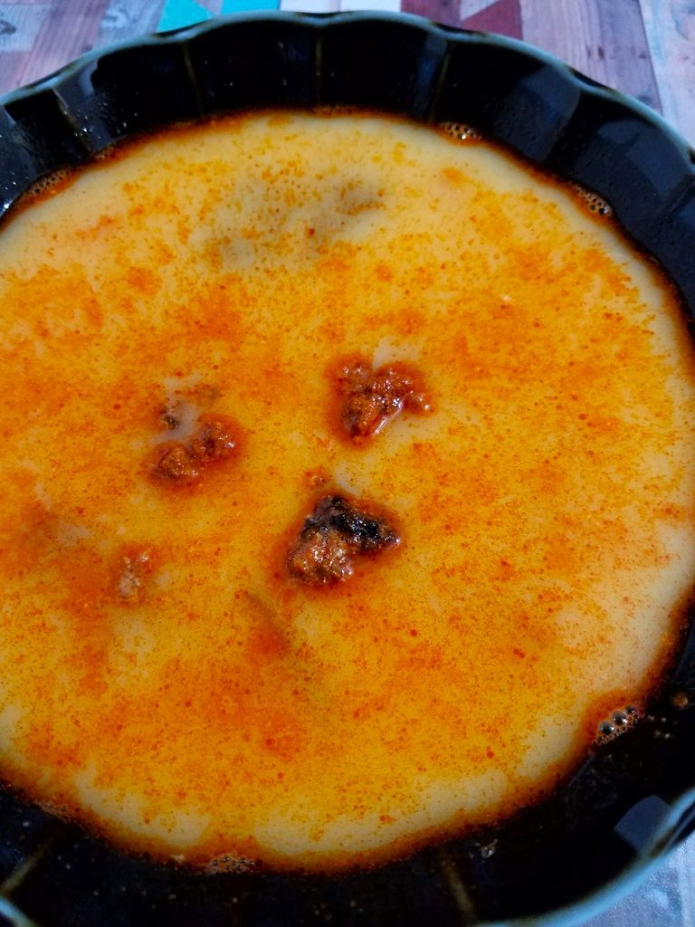 岩手県盛岡じゃじゃ麺〆 チータンタン（鶏蛋湯）